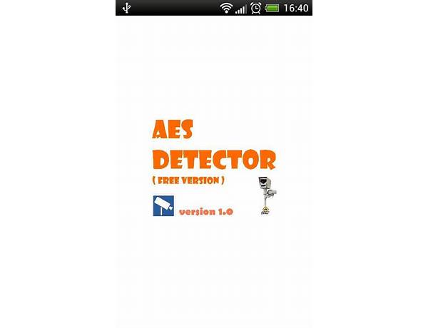 AES Detector for Android - Download the APK from Habererciyes